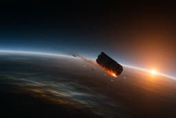Космический мусор уже «переписывает» химию атмосферы: металлы от сгорающих спутников и ракет меняют озоновый слой и облака